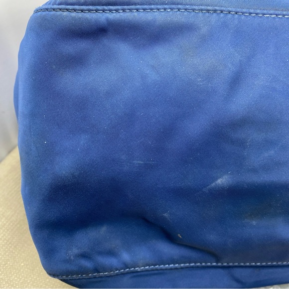 DOONEY & BOURKE NAVY NYLON BUCKLE CLOSURE SATCHEL/TOTE - Picture 5 of 16